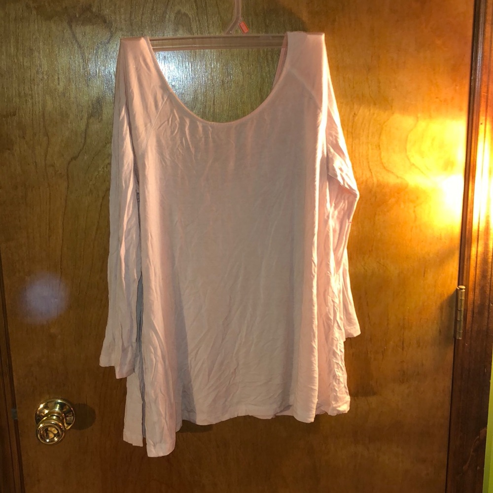 Light pink long sleeve shirt